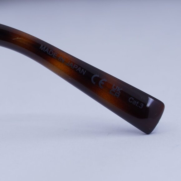 Final Price! Saint Laurent SL614 MASK 002 Havana/Gold/Brown Sunglasses main image 12
